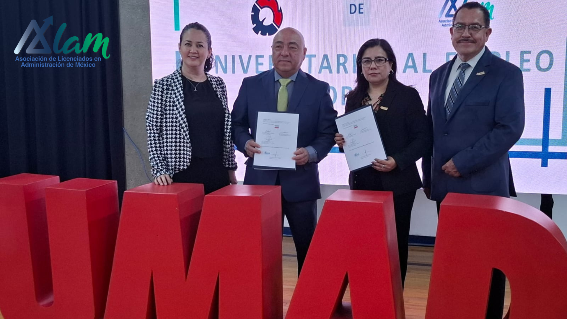 La Facultad de Negocios UMAD firma convenio con ALAM